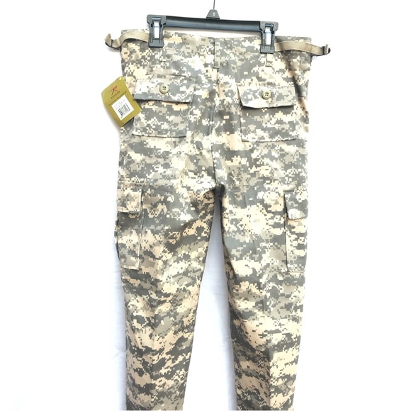 NWT L JR G.I Boys Kids Military Camo Camouflage Pants - Picture 2 of 10